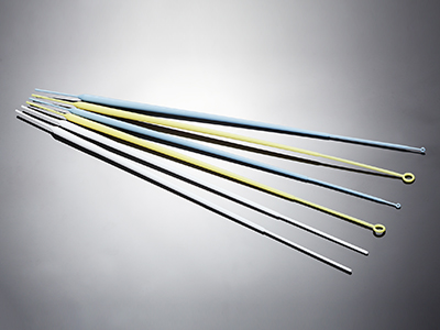 多種顏色以區(qū)分不同規(guī)格的接種環(huán)與接種針