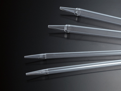 10.0mL、25.0mL、50.0mL和100.0mL 移液管管頭/管嘴采用超聲焊接方式與管體連接